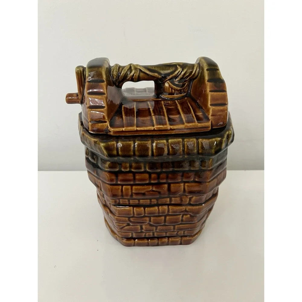 McCoy Pottery Wishing Well Cookie Jar 